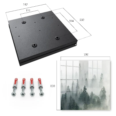 Caja de llaves Bosque brumoso