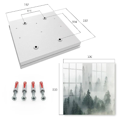 Caja de llaves Bosque brumoso