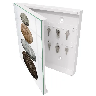 Armario llaves de pared Conjunto de piedras