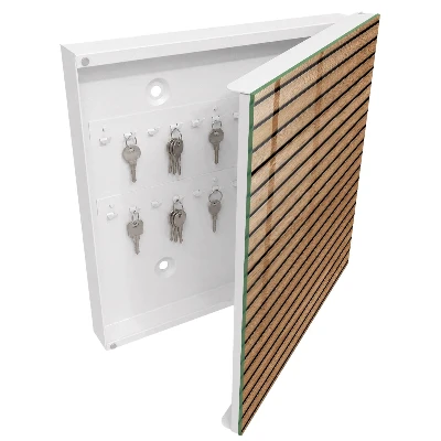 Caja de llaves Paneles de madera