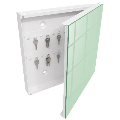 Armario llaves de pared Verde menta