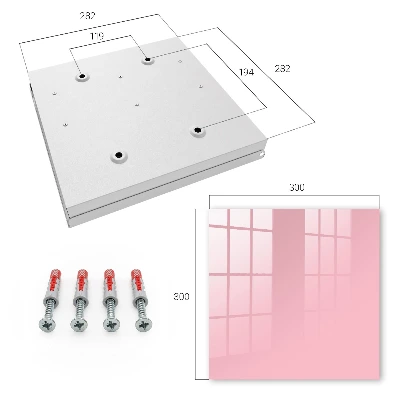 Caja de llaves Rosa claro