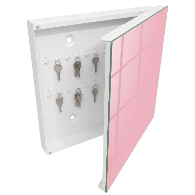 Caja de llaves Rosa claro