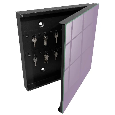 Armario llaves de pared Morado lila