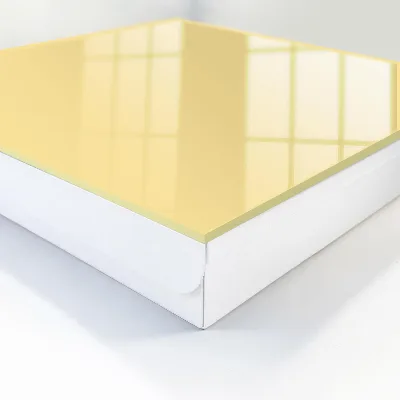 Armario llaves de pared Amarillo cremoso