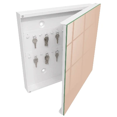 Caja de llaves Beige cálido