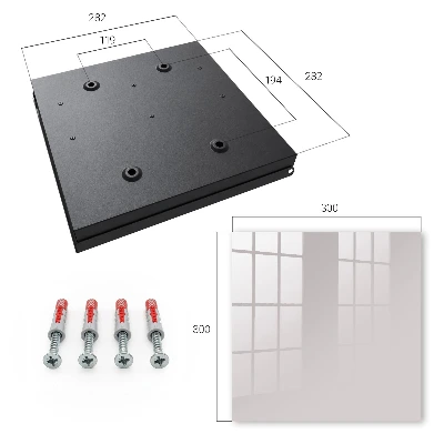 Caja de llaves Gris ceniza