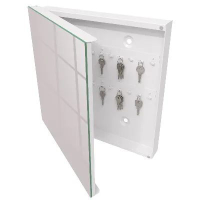 Caja de llaves Gris ceniza