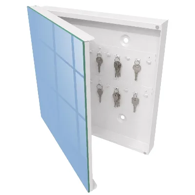 Armario de llaves Azul bebé