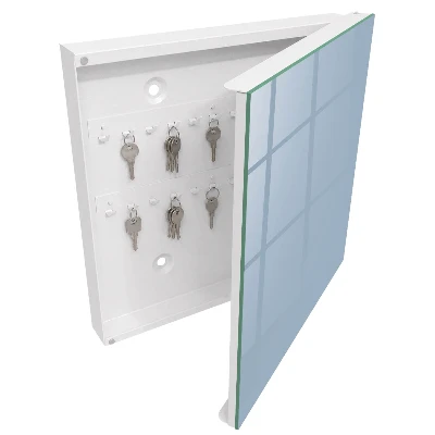 Caja de llaves Azul pastel