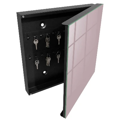 Armario llaves de pared Lila pastel