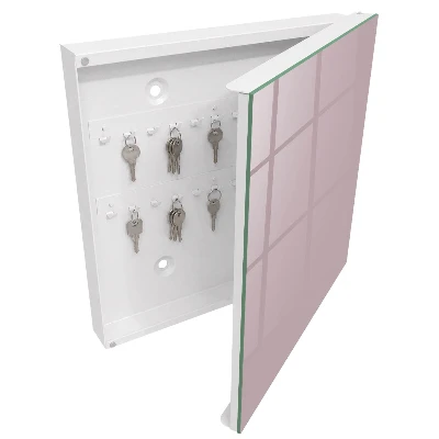 Armario llaves de pared Lila pastel
