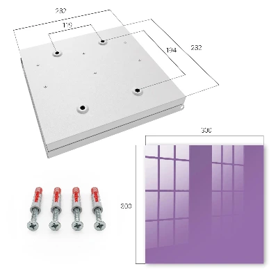 Caja de llaves Violeta