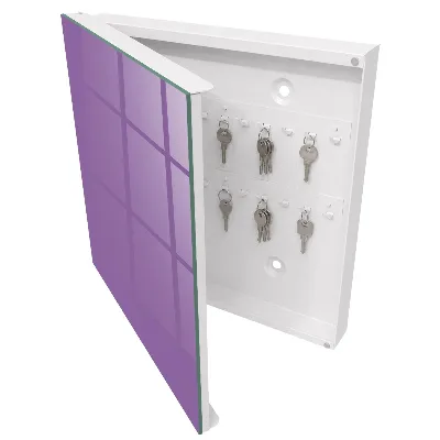Caja de llaves Violeta
