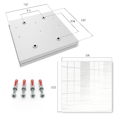 Armario llaves de pared Ondas sutiles