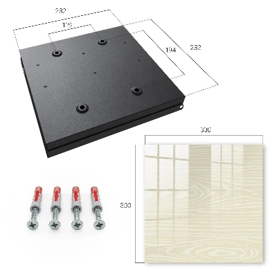 Caja de llaves Estructura de madera