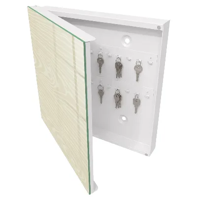 Caja de llaves Estructura de madera