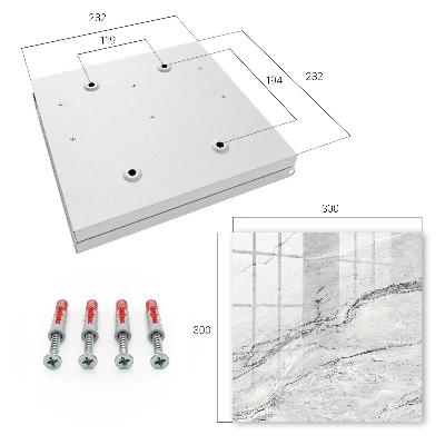 Caja de llaves Patrón de piedra
