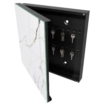 Armario llaves de pared Mármol elegante