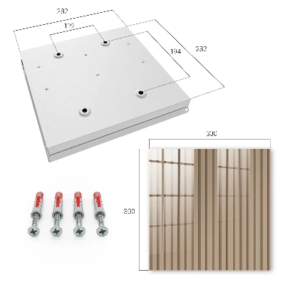 Caja de llaves Rayas relajantes
