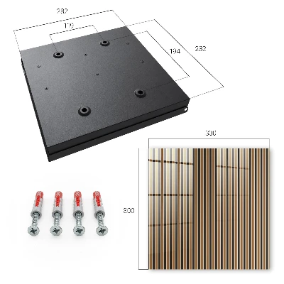 Caja de llaves Rayas minimalistas
