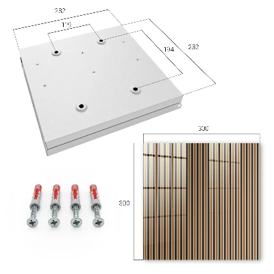 Caja de llaves Rayas minimalistas