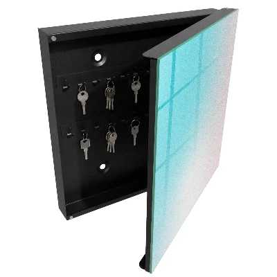 Armario llaves de pared Degradado pastel