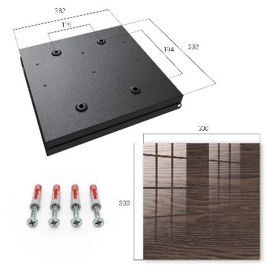 Caja de llaves Estructura de madera