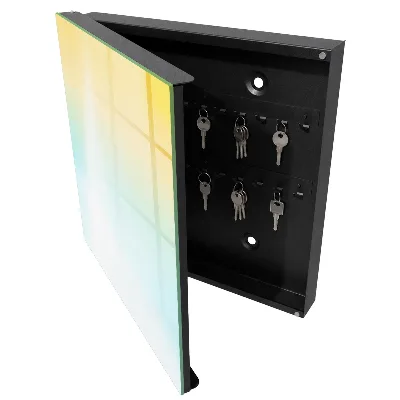 Armario llaves de pared Suavidad de los colores