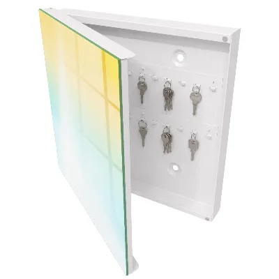 Armario llaves de pared Suavidad de los colores