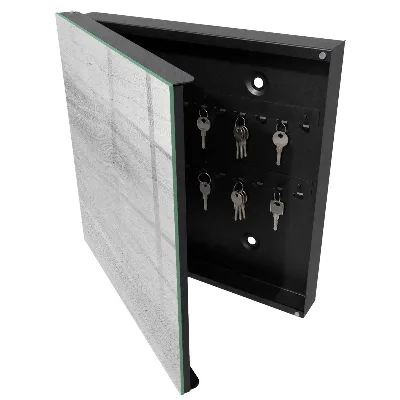 Armario llaves de pared Patrones de madera