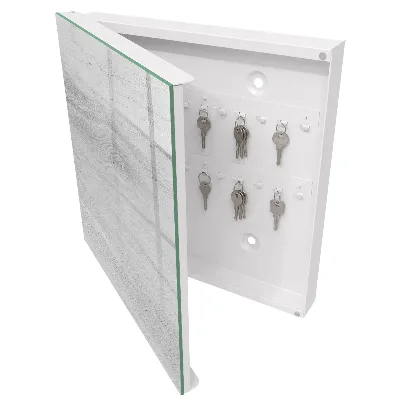 Armario llaves de pared Patrones de madera
