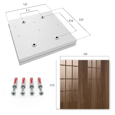 Caja de llaves Tablas de madera