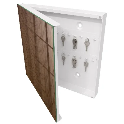 Caja de llaves Tablas de madera