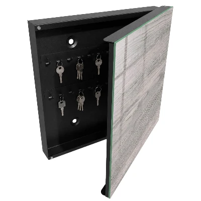 Caja de llaves Madera gris