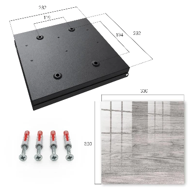 Caja de llaves Madera gris
