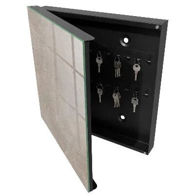 Caja de llaves Textura elegante