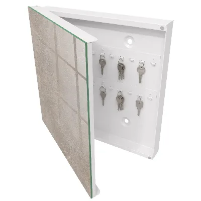 Caja de llaves Textura elegante
