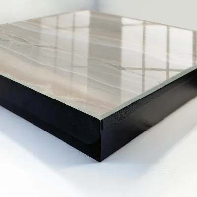 Caja de llaves Ondas beige