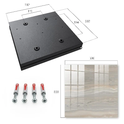 Caja de llaves Ondas beige