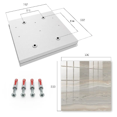 Caja de llaves Ondas beige