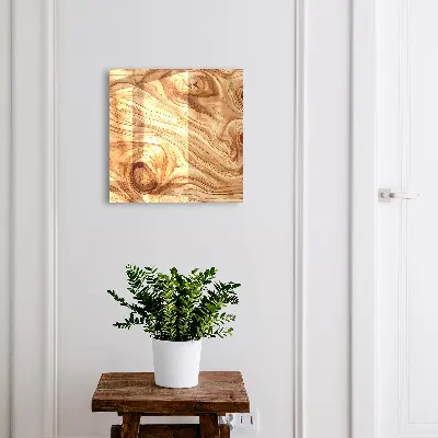 Armario llaves de pared Ondas de madera