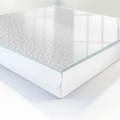 Caja de llaves Textura de piel clara