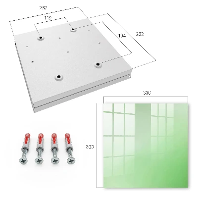 Caja de llaves Armonía verde