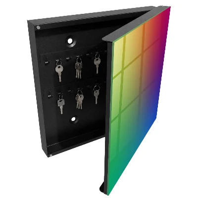 Caja de llaves Degradado colorido