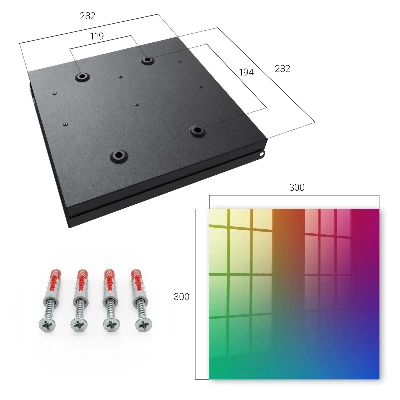 Caja de llaves Degradado colorido