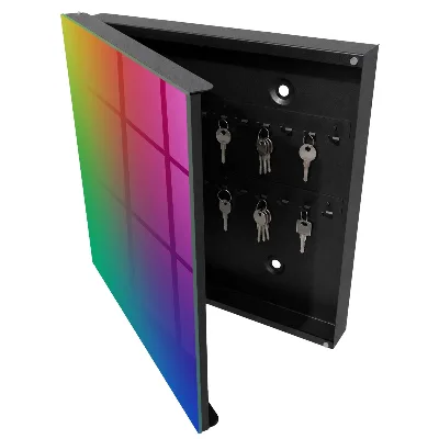 Caja de llaves Degradado colorido