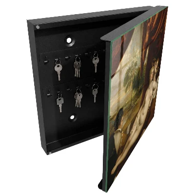 Caja de llaves Venus de Tiziano y el laudista