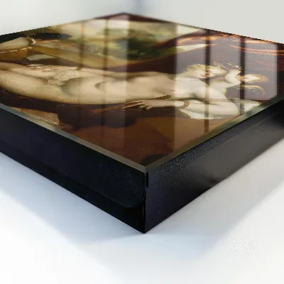 Caja de llaves Venus de Tiziano y el laudista