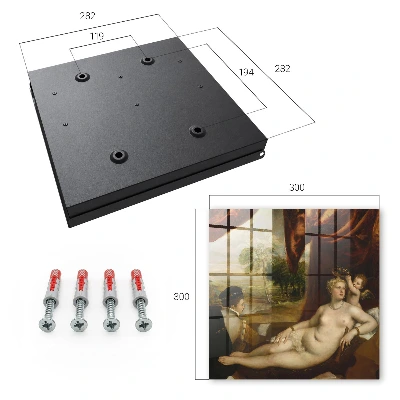Caja de llaves Venus de Tiziano y el laudista